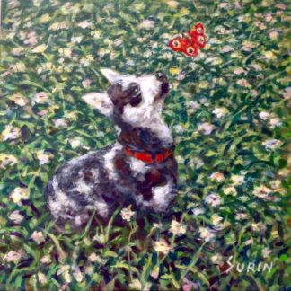Dog and Butterfly